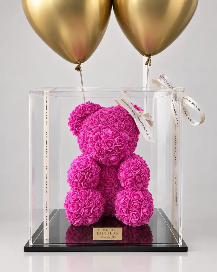 Teddy 30 cm — Teddys y figuras de Florería Don Juan, fotografía studio — vista de frente