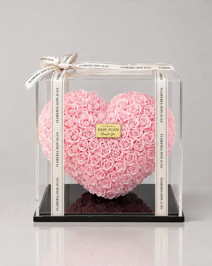 Colección corazon — Corazones de Florería Don Juan, fotografía studio — vista de frente