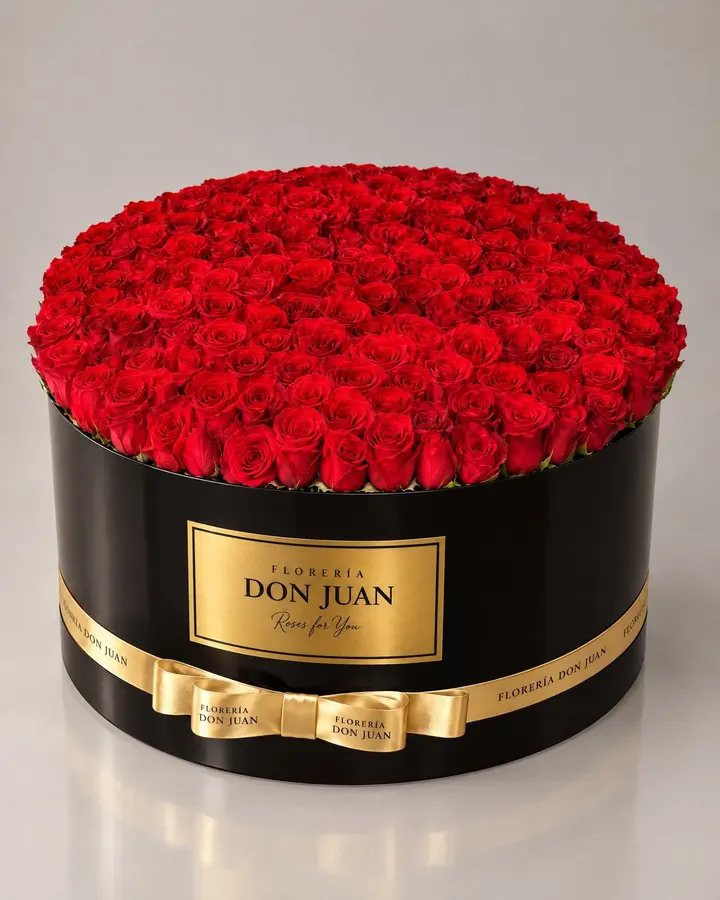 Ramo 300 rosas — Ramos y buchones de Florería Don Juan, fotografía studio